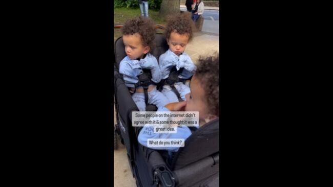 Mum defends ‘controversial' parenting move for her triplets