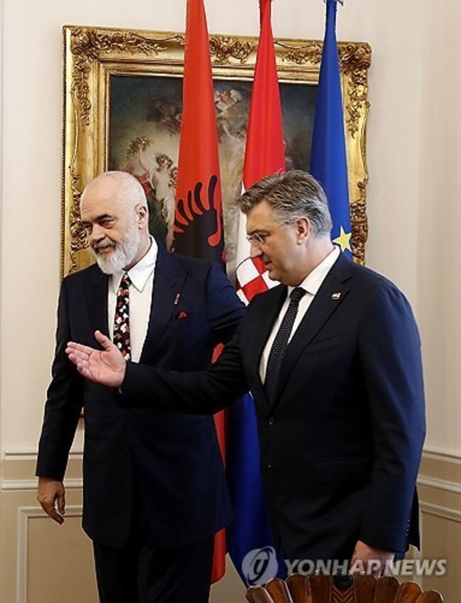 CROATIA ALBANIA DIPLOMACY