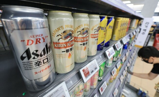 Japanese beer sales surge as Korean boycott fades