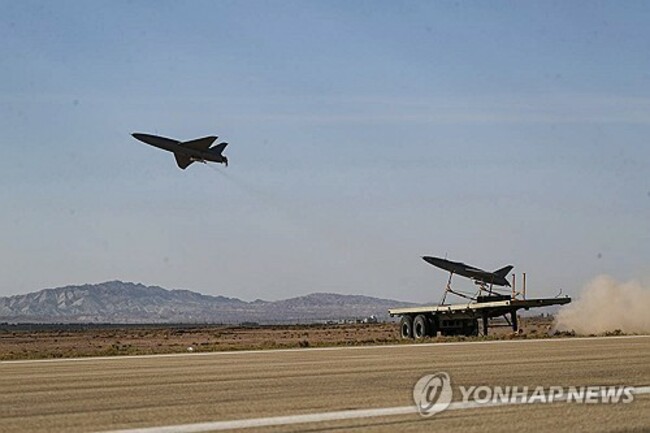 IRAN DRONE DRILL