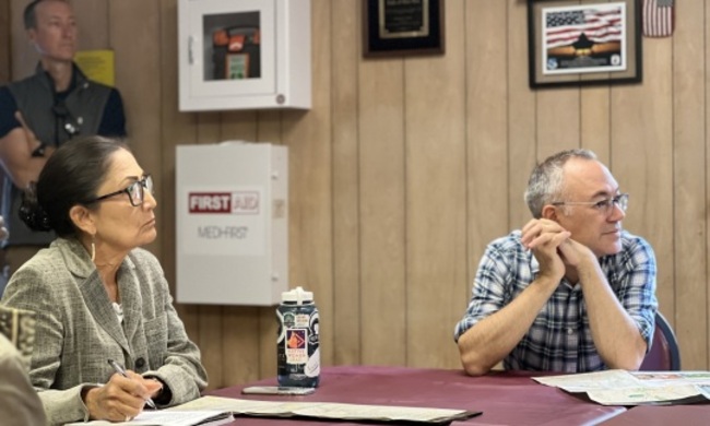 Haaland Highlights Biden's Community Investments in Virginia Visit