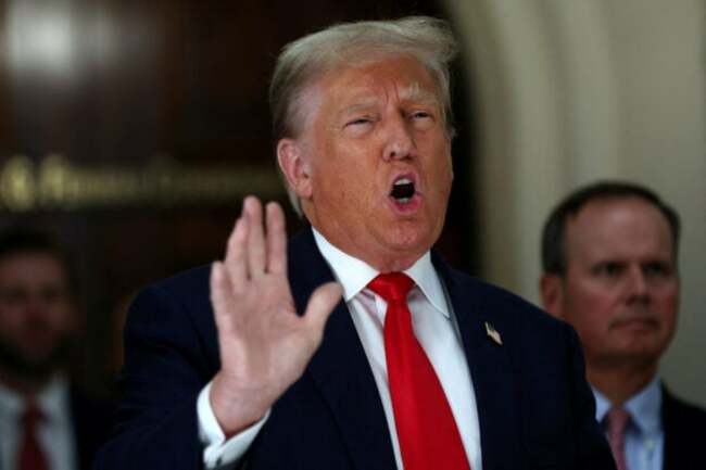 With trial underway, Trump appeals New York judge's fraud ruling