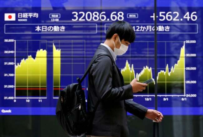 Asian shares come off 11-month lows as Treasuries rally