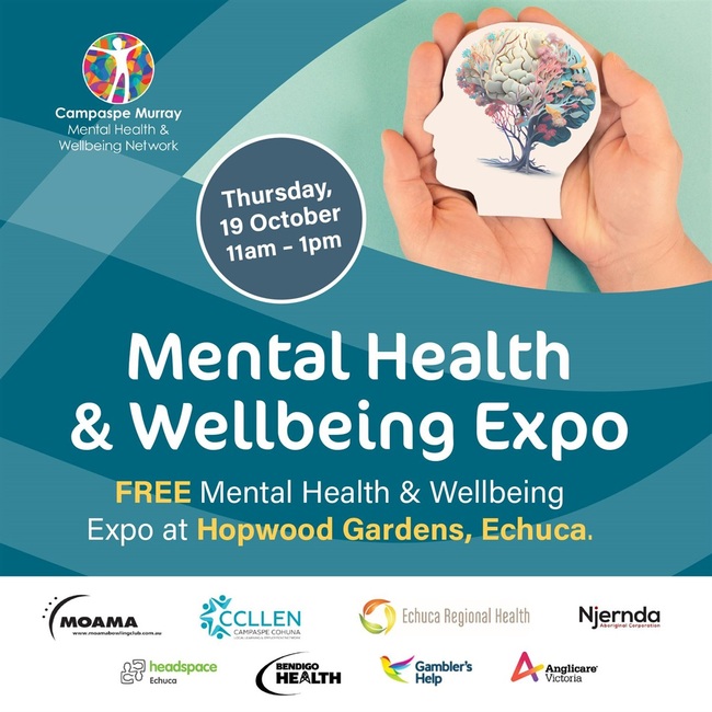 Mental Health Month Community Services Expo in Echuca