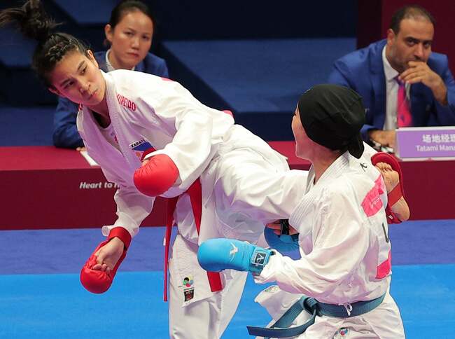 Jamie Lim crashes out of Asian Games karate quarterfinal