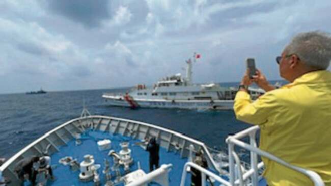 Locsin sees Chinese vessels harassing PH ships up close