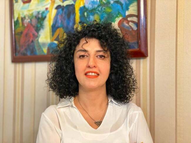 Nobel Peace Prize goes to jailed Iranian activist Narges Mohammadi