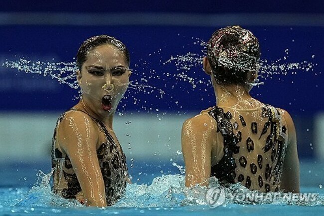 APTOPIX China Asian Games Aritistic Swimming