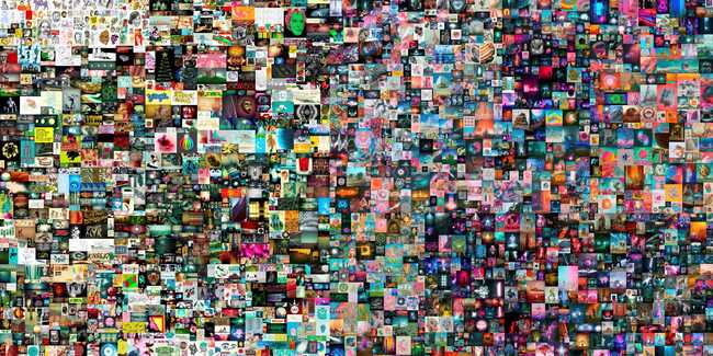 The NFT art market has grown more than 800% in 2021 so far to $490 million - but the boom could now be heading towards bust