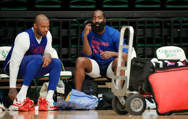 NBA: 76ers wrap up Colorado camp with Harden situation still up in air