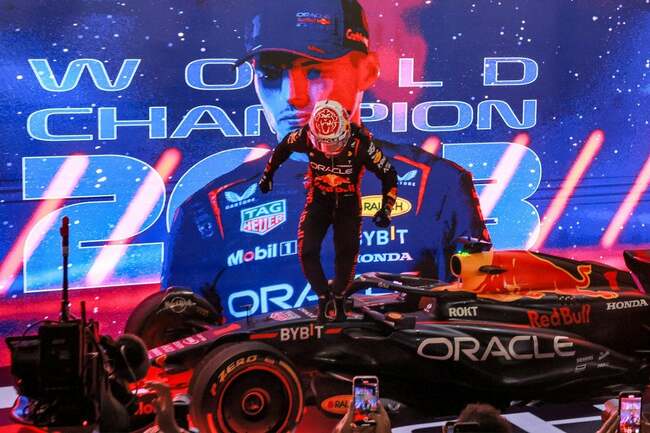 Max Verstappen wins third straight Formula One title