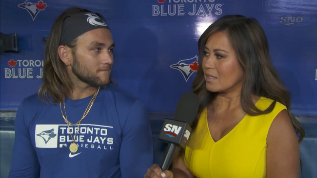 ‘He loves to work, really wants to win’ Bichette shares first impressions on Chapman