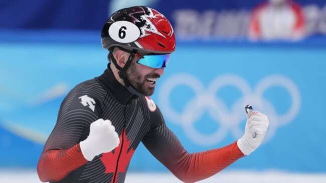 Short track icon Charles Hamelin has a chance for a golden end to his career in Montreal