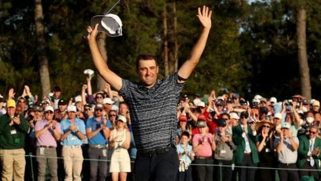 Scottie Scheffler wins Masters for 1st major championship