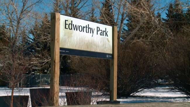 Man killed on railway tracks in Calgary's Edworthy Park on Sunday