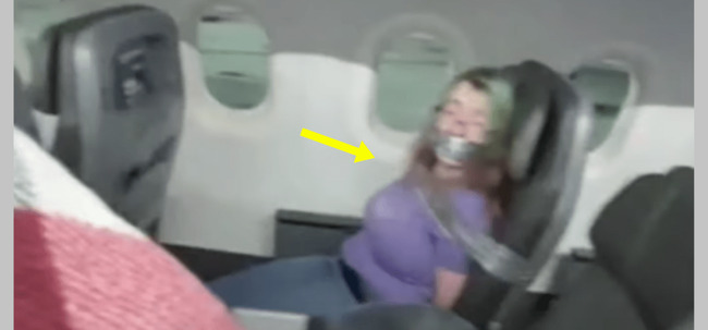 Video Shows Passenger Duct-Taped To Seat After Alleged Confrontation With Flight Crew