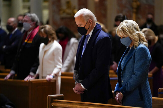 New bishop of Biden's hometown mum on Communion question