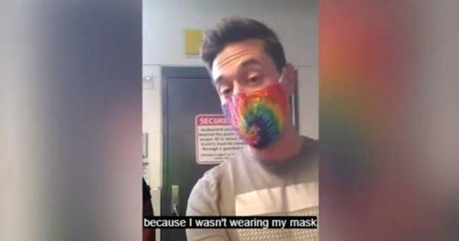 Man Kicked Off Plane For Not Wearing Mask In Between Bites Of Food