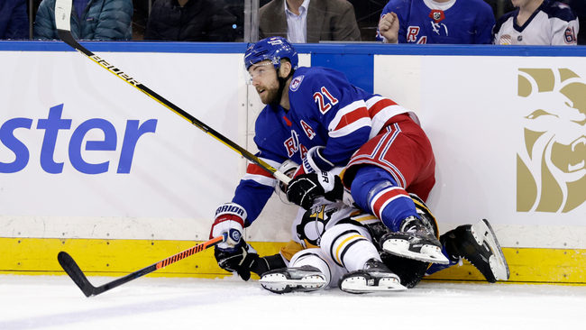 Rangers’ Lindgren, Goodrow, Penguins’ Dumoulin out for Game 2