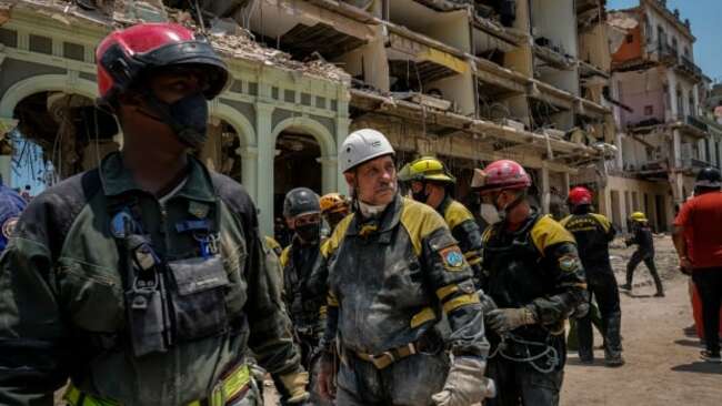 Death toll from Havana hotel explosion rises to 35