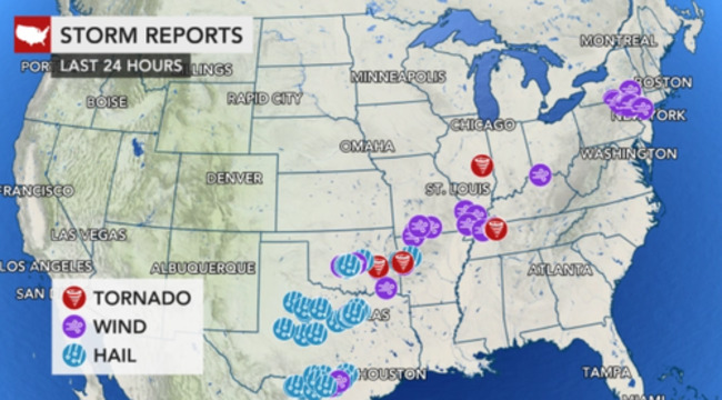 Hailstorms Bombard Texas, Oklahoma, Causing Billions Of Dollars In Damage?