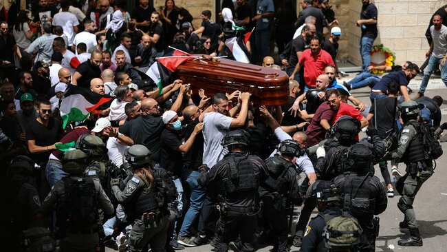 Churches condemn Israeli police charge at funeral