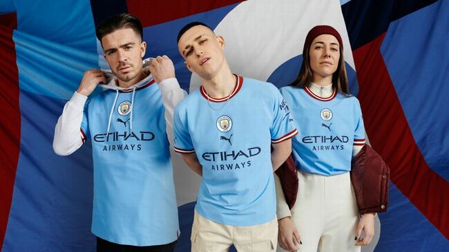 Manchester City's new home kit for 2022-23 season takes them back to the '60s