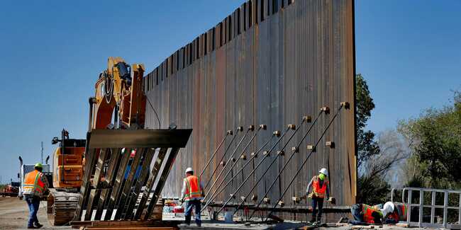 Biden's Pentagon says it's canceling all border wall projects paid for with money Trump took from the military