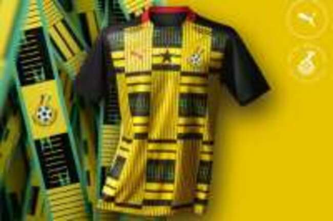 New Ghana Black Stars jersey released