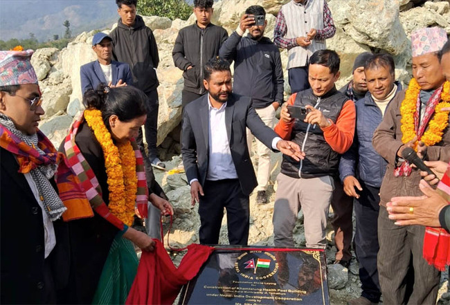 India pledges Rs 35.4 mn to construct health post building in eastern Nepal