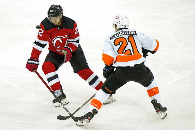 Sharangovich scores twice to power Devils past Flyers 5-3