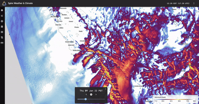 Here is the wind forecast for Jan. 10 to Jan. 15