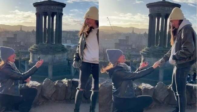 I planned to propose to my girlfriend during trip but what happened surprised us both - videos of the week