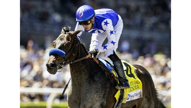 Tenma, Silent Law run 1-2 for Bob Baffert in Santa Anita Oaks