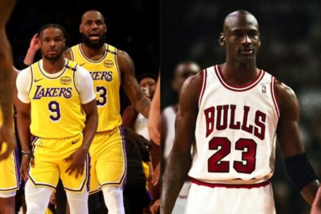 Even Bronny Cannot Help LeBron as National Reporter Drops Stinging Michael Jordan Truth