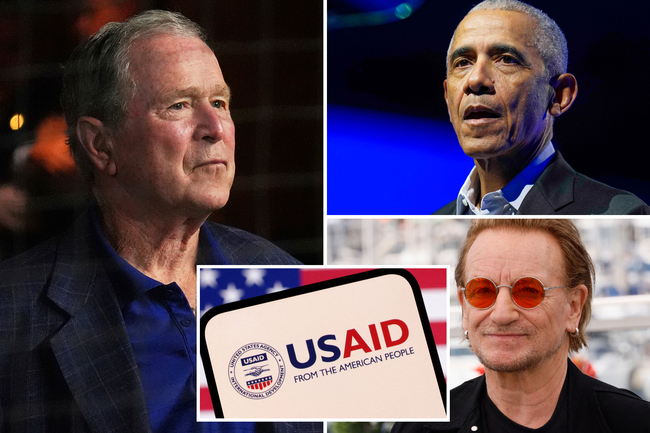Bush teams up with notorious Trump foes to trash ‘colossal mistake’ shuttering USAID