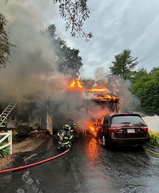 ‘It was a stubborn fire’: Blaze damages Chelmsford family’s home