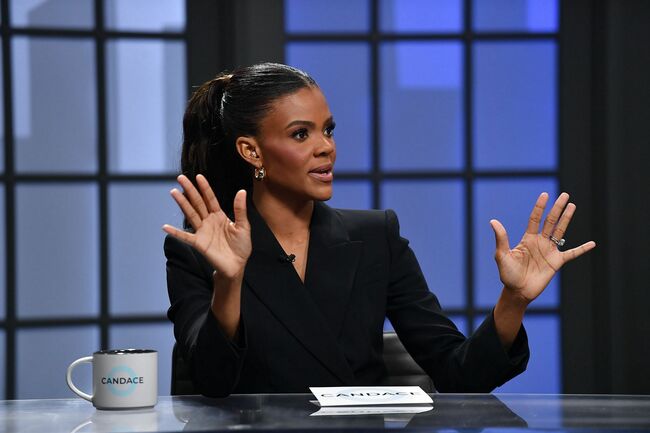 Candace Owens claims she is sent a "dissertation" of tweets as legal action is taken against her comments on Brigitte Macron's identity
