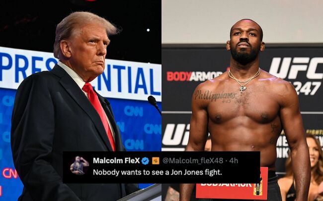 "Gaslighting GOAT" - Fans furious as Jon Jones teases MMA return amid Donald Trump's UFC America250 announcement