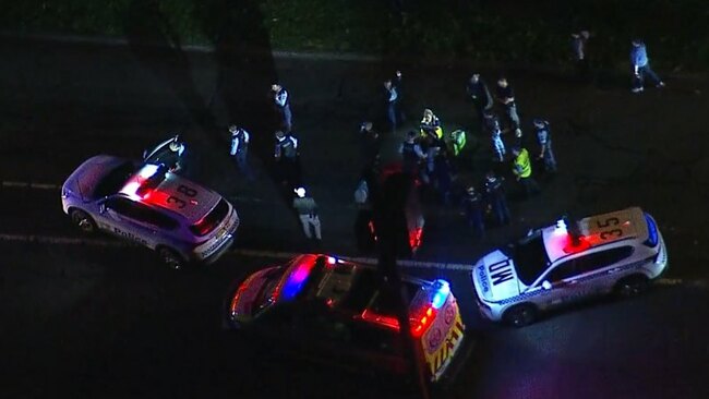 Police officers 'shaken' after alleged attack in Sydney's west