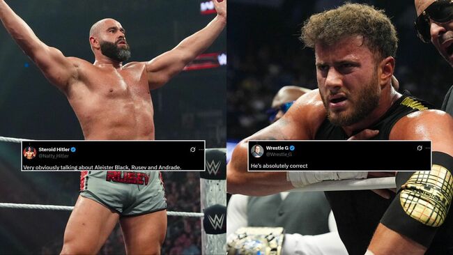 "Very obviously talking about Aleister Black, Rusev, and Andrade" - Fans are convinced MJF just took massive shots at major WWE stars