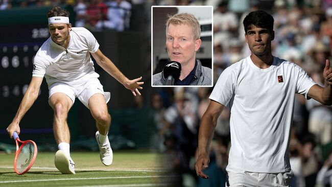 “He's certainly not the favorite" - Jim Courier gives verdict on Taylor Fritz's Wimbledon hopes, explains what he needs to do to upset Carlos Alcaraz