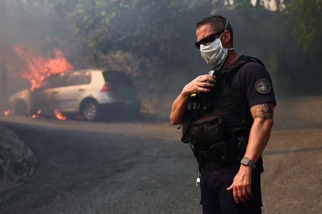 Huge Marseille wildfire is pushed back but authorities warn ‘it is not finished’