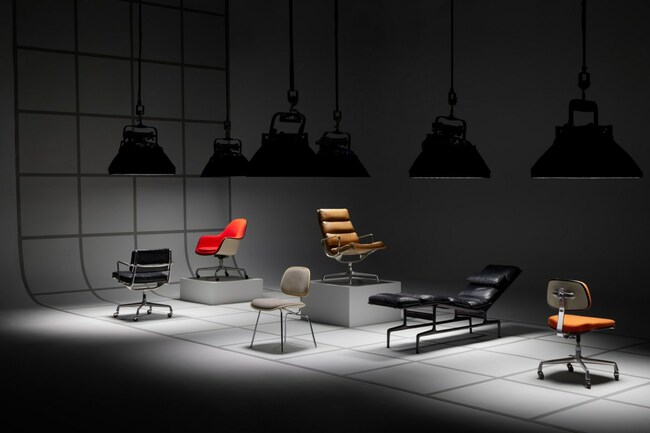 Charles and Ray Eames inspire an impressive San Francisco furniture show