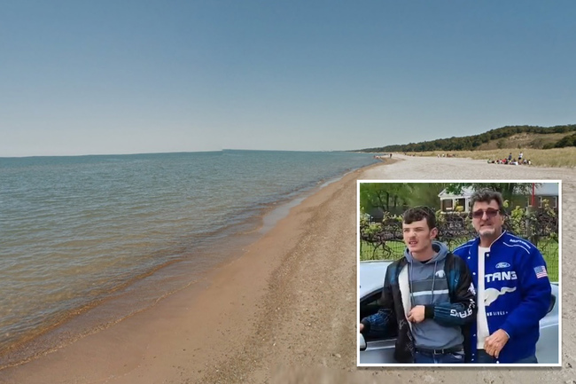Illinois father, 65, and his autistic son, 20, drowned in Lake Michigan during deadly game of catch