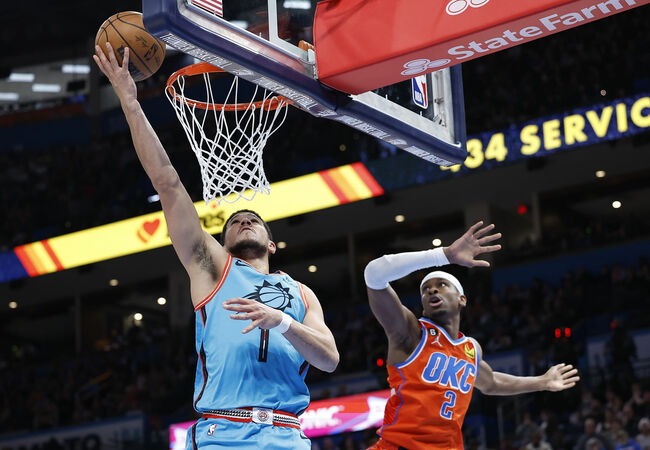 “Why didnt bro win MVP then”: NBA fans stunned as Devin Booker's contract beats Shai Gilgeous-Alexander’s with record $72.5M annual deal 