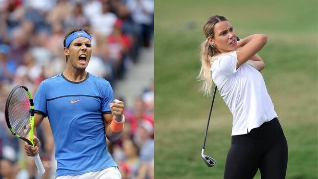 Rafael Nadal's sister Maribel proudly applauds Spaniard after he achieves impressive golf feat that 'doesn't happen every day'
