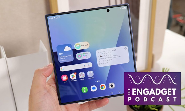 Engadget Podcast: Samsung’s Galaxy Z Fold 7 and Flip 7 are a huge leap for foldables