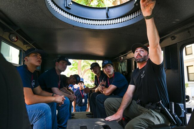 Teens get hands-on public safety training at Redlands Emergency Services Academy