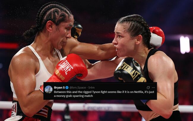 "Robbed and rigged," "Katie is just better" - Fans divided after Katie Taylor goes 3-0 against Amanda Serrano after winning trilogy fight